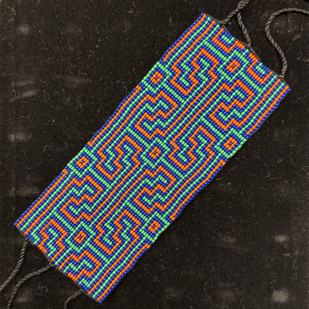 Huichol beaded bracelet
